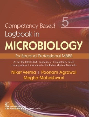 Competency Based Logbook In Microbiology 5 For Second Professional Mbbs (Pb 2026), by Niket Verma