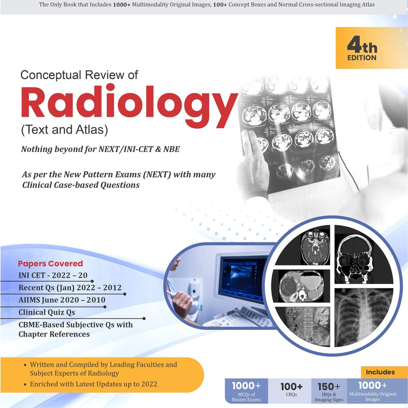 Conceptual Review Of Radiology (Text And Atlas) Nothing Beyond For Pgmee 4Ed (Pb 2023), by Mayur Arun Kulkarni