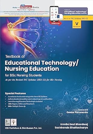 Textbook Of Educational Technology Nursing Education For Bsc Nursing Students (Pb 2025), by Urmila Devi Bhardwaj