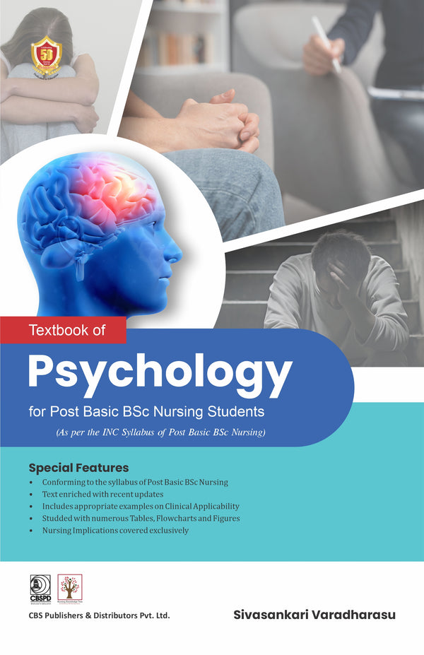 Textbook Of Psychology For Post Basic Bsc Nursing Students (Pb 2024), by Sivasankari Varadharasu