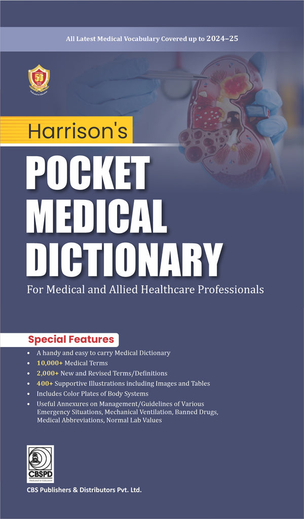 Harrisons Pocket Medical Dictionary For Medical And Allied Healthcare Professionals (Pb 2025), by Harrison