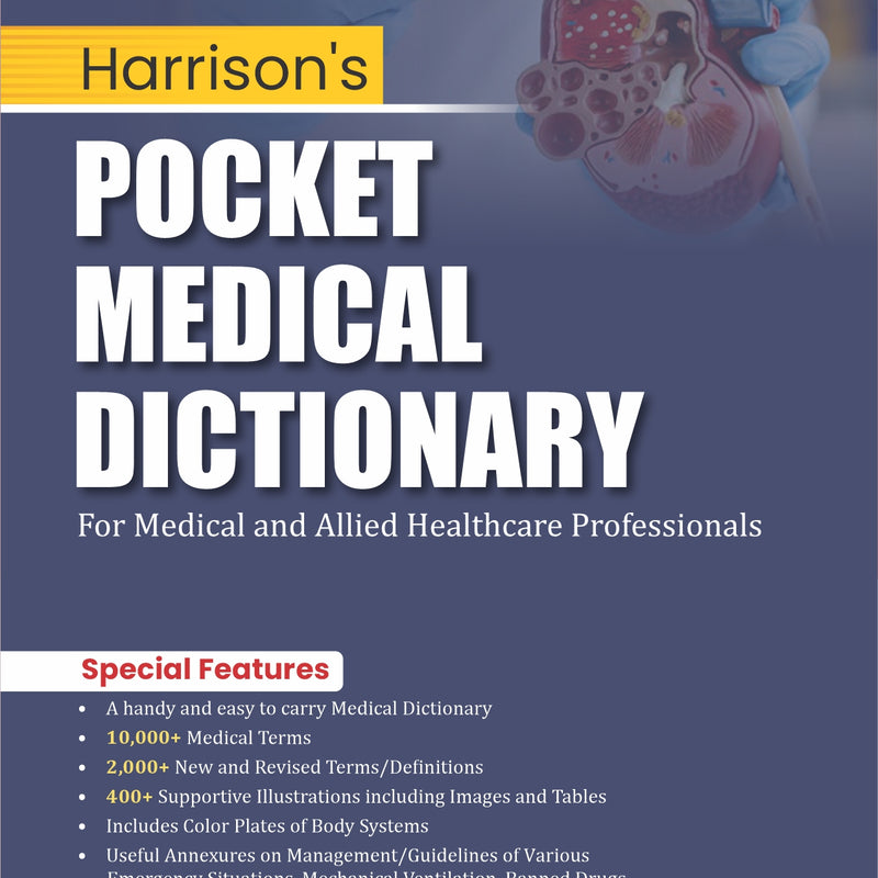 Harrisons Pocket Medical Dictionary For Medical And Allied Healthcare Professionals (Pb 2025), by Harrison