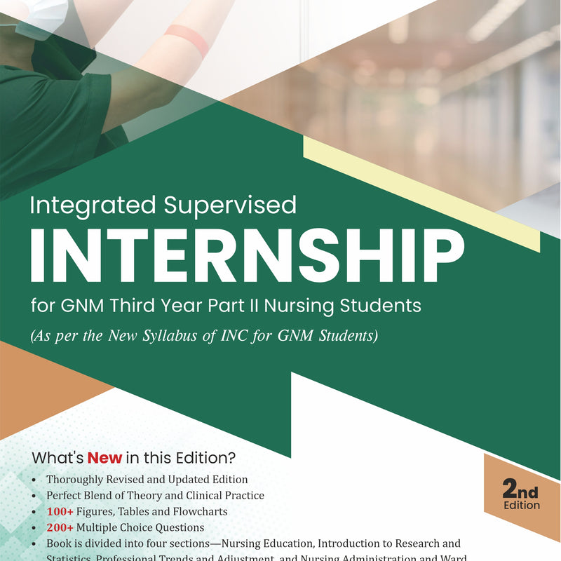 Integrated Supervised Internship For Gnm Third Year Part Ii Nursing Students As Per The New Syllabus Of Inc For Gnm Students 2Ed (Pb 2026), by Taranpreet Kaur