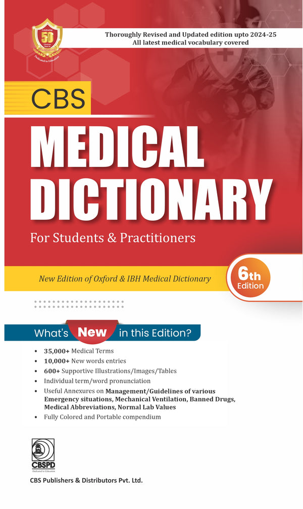 Cbs Medical Dictionary For Students And Practitioners 6Ed (Fc 2024), by Cbs