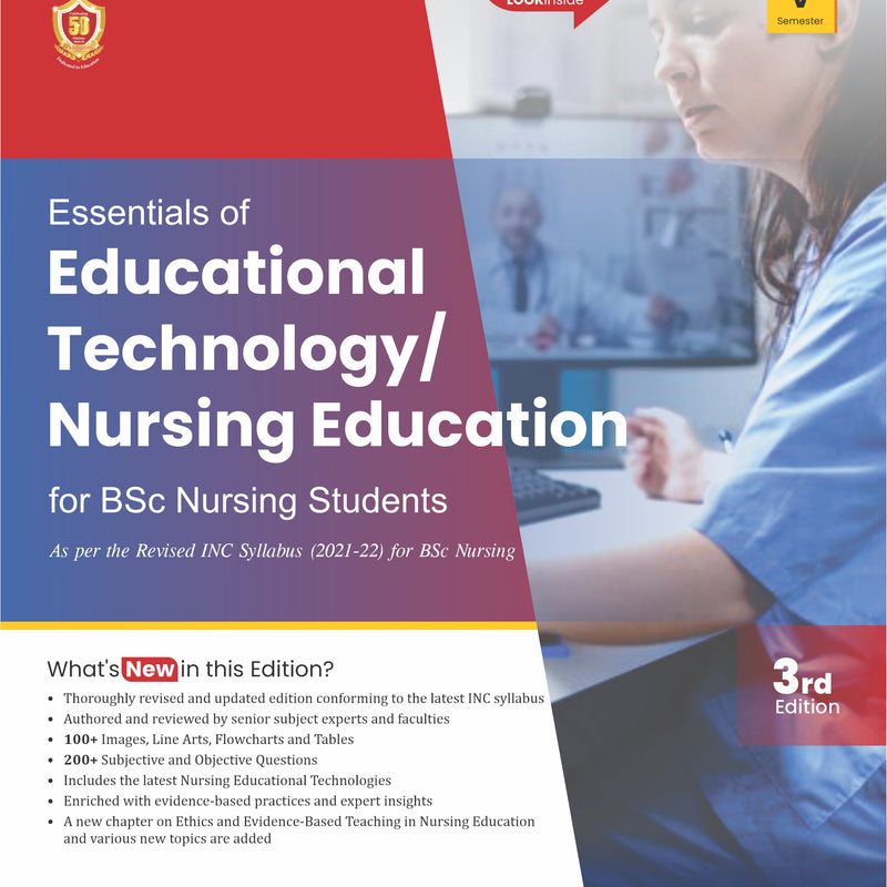 Essentials Of Educational Technology Nursing Educations For Bsc Nursing Students 3Ed (Pb 2025), by L Gopichandran