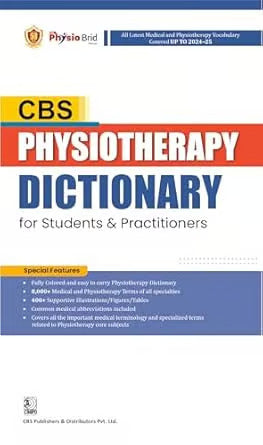 Cbs Physiotherapy Dictionary For Students And Practitioners (Pb 2025), by Cbs