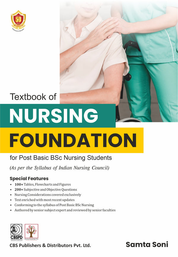 Textbook Of Nursing Foundation For Post Basic Bsc Nursing Students (Pb 2025), by Samta Soni