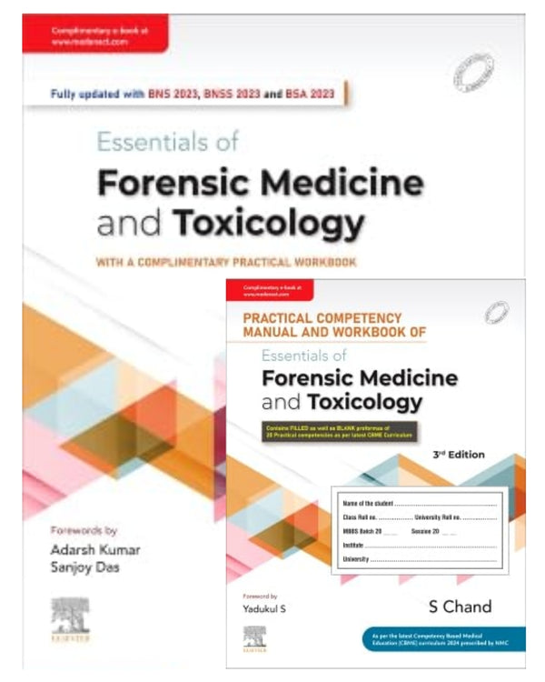 Essentials of Forensic Medicine and Toxicology - 2 Volume Set, Suresh Chand