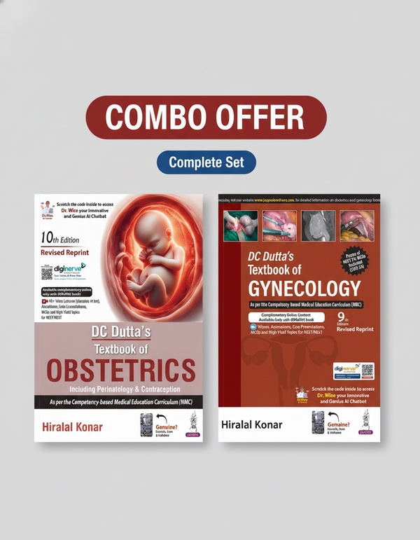 DC Dutta Obstetrics & Gynecology Combo