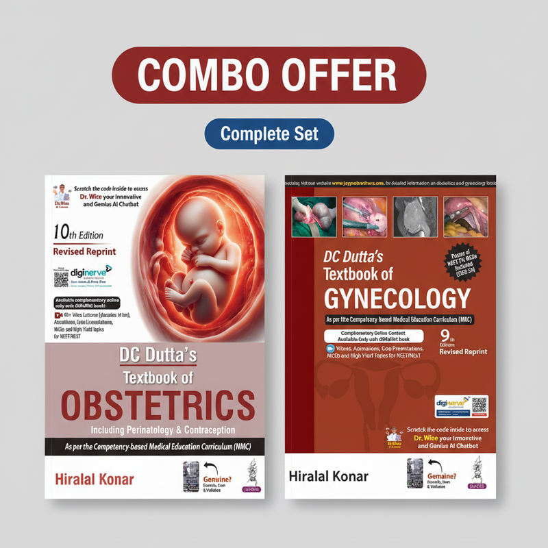 DC Dutta Obstetrics & Gynecology Combo