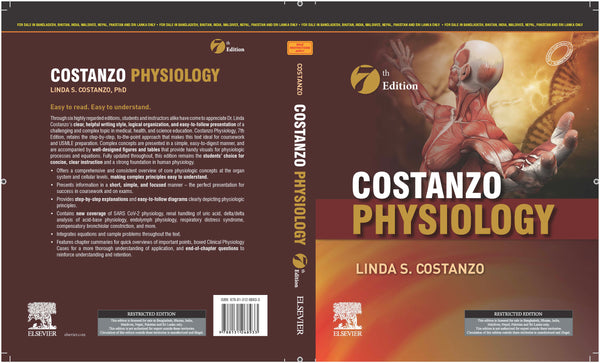 Costanzo Physiology, 7e, Costanzo, Linda