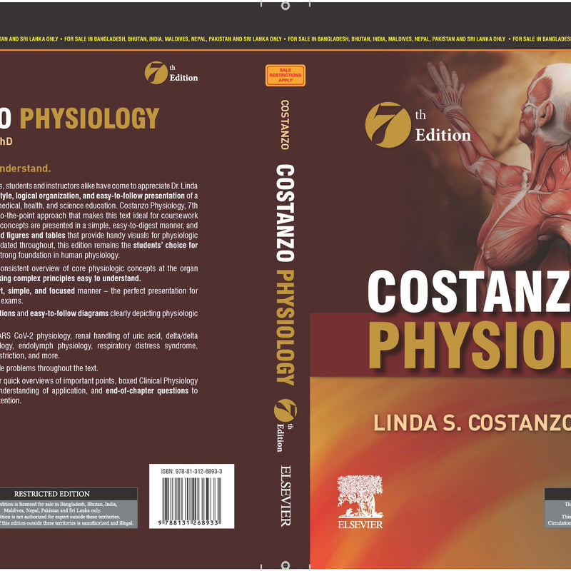 Costanzo Physiology, 7e, Costanzo, Linda