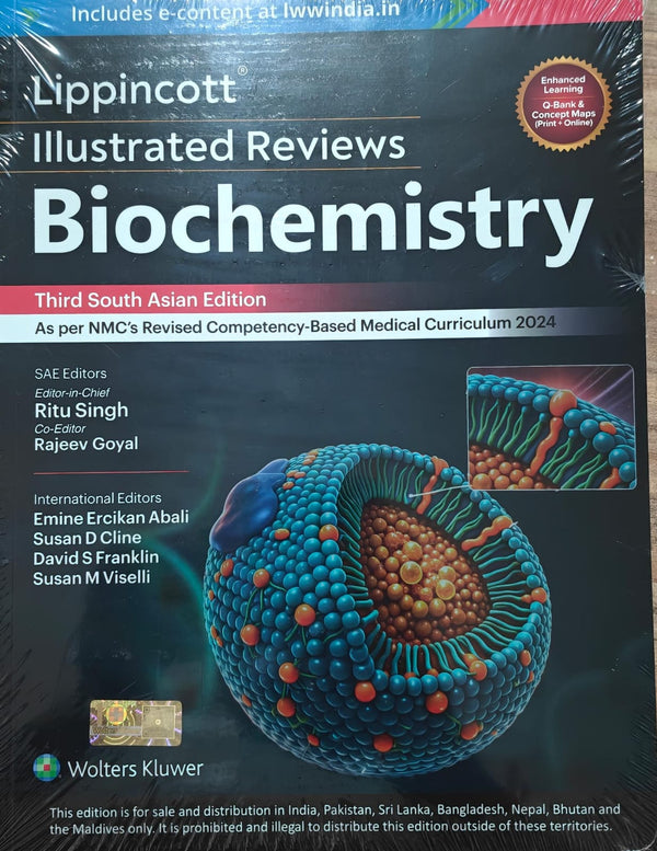 Lippincott Illustrated Reviews Biochemistry - Third South Asian Edition