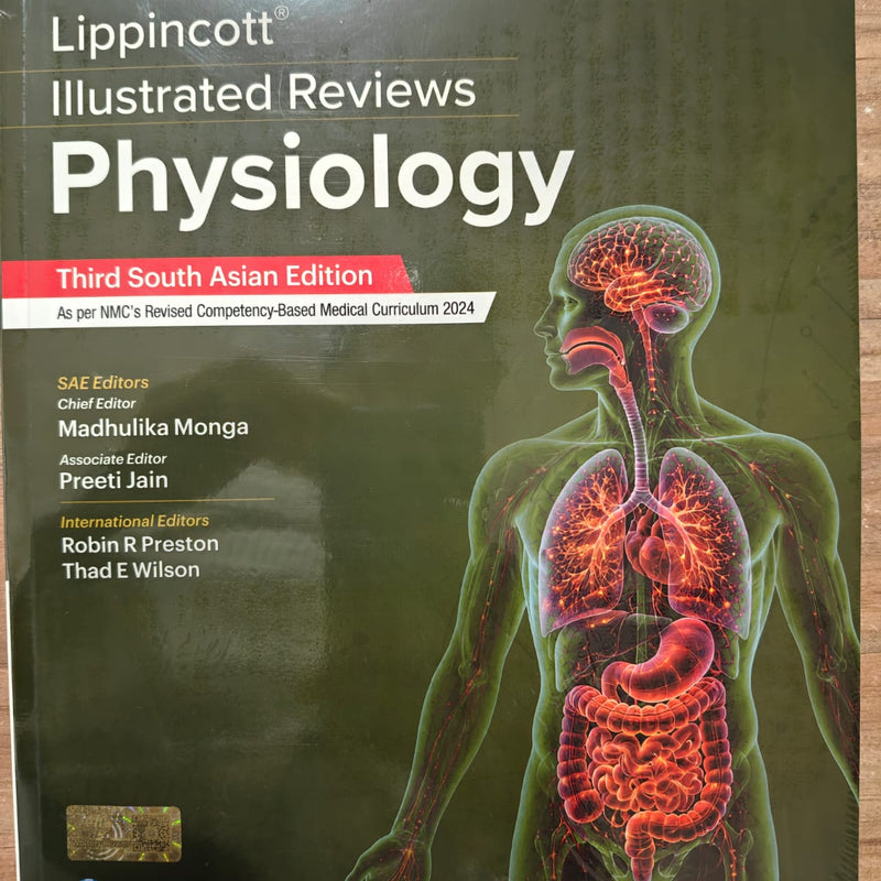 Lippincott Illustrated Reviews: Physiology, 3rd South Asian Edition cover