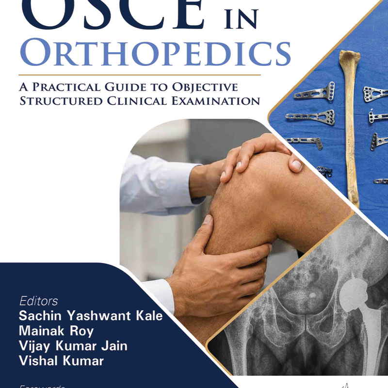 OSCE in Orthopedics book cover – Jaypee, 1st Edition