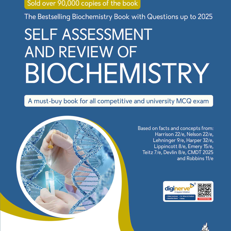 Self Assessment and Review of Biochemistry, 10th Edition (2026) – Rebecca James Perumcheril