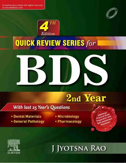 Quick Review Series for BDS 2nd Year, 4e by Rao