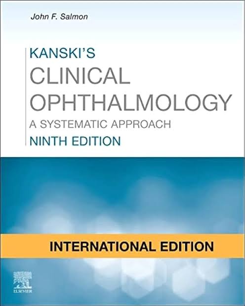 Kanski's Clinical Ophthalmology 9th edition 
- 