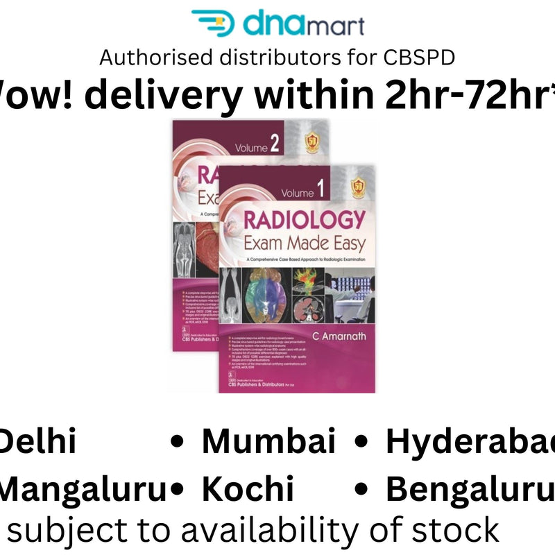 Radiology Exam Made Easy 1st/2023 (2 Vols)
by C Amarnath