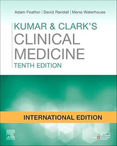 Kumar and Clark Clinical Medicine, Clinical Medicine 10th Edition, Adam Feather textbook, comprehensive clinical guide, Kumar and Clark buy online India, medical textbook for MBBS and MD students, public health and surgery topics, diagnosis and patient care book, evidence-based medicine resource, hypertension and elderly care medicine, multimorbidity and frailty management, clinical examination and history-taking skills, sepsis management medical book, Elsevier medical books India, haematological oncology a