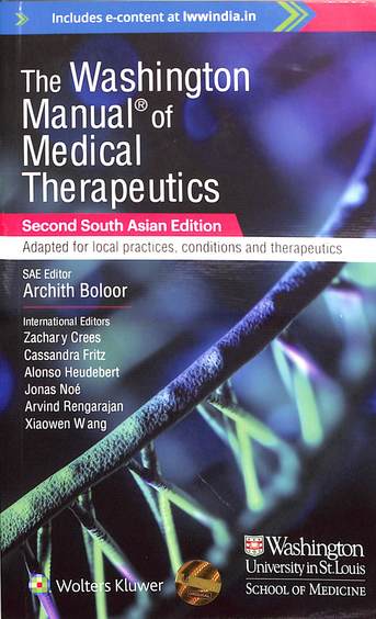 Washington Manual of Medical Therapeutics 2nd SAE/2024 BY Archith Boloor