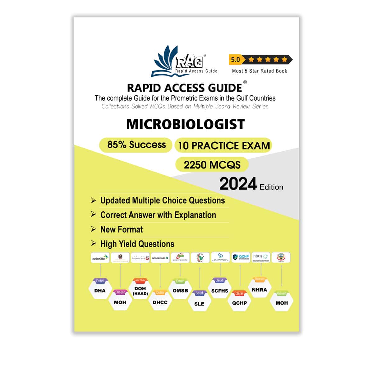 Microbiologist MCQ Questions | Prometric Exam Book – 2024