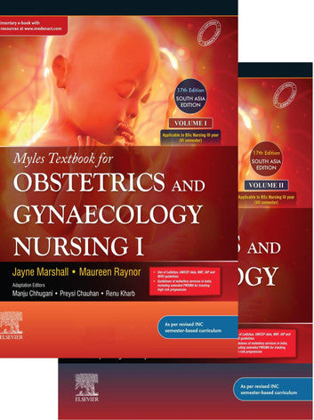 Myles Textbook for Obstetrics and Gynaecology Nursing I and II - Set, Chhugani