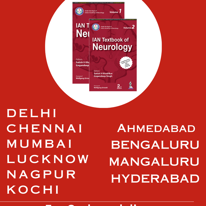 IAN Textbook of Neurology 2/E by Satish V Khadilkar 2 vol set
