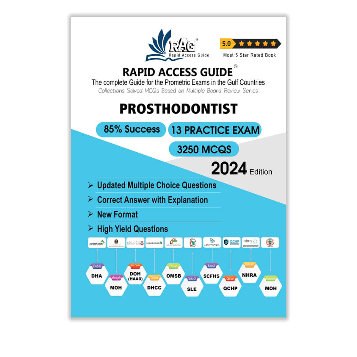 Prosthodontist MCQ Book | Prometric Exam Questions – 2024
