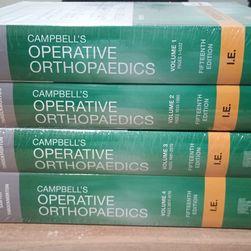 Campbell's Operative Orthopaedics, 4-Volume Set – International Edition, 15th Edition (2026)