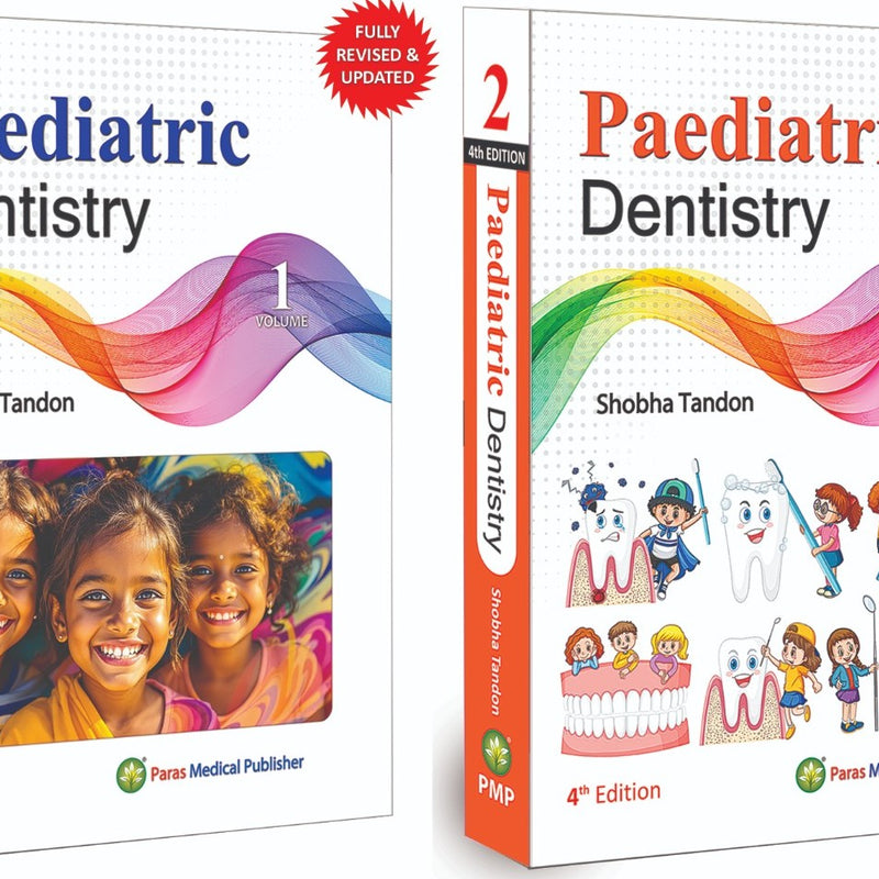 Shobha Tandon Paediatric Dentistry. 4th Ed. 2026, 2 Vols set