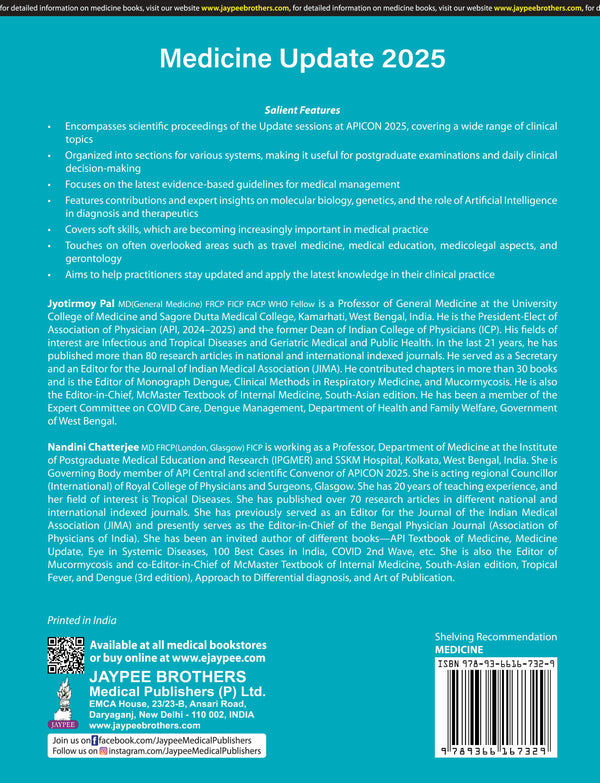 Medicine Update (2 Volumes) with Progress In Medicine 2025 and Clinical Compendium 2025