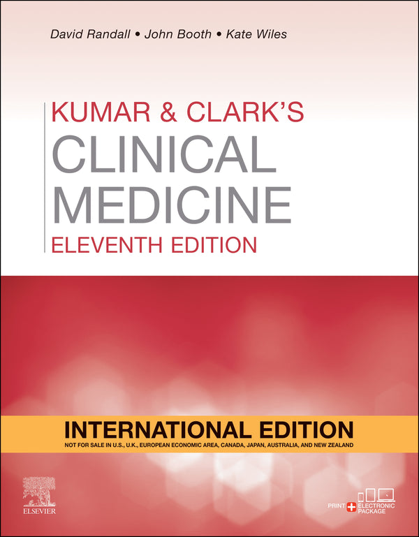 📘 Kumar & Clark’s Clinical Medicine – 11th Edition (International Edition) | David Randall, John Booth, Kate Wiles