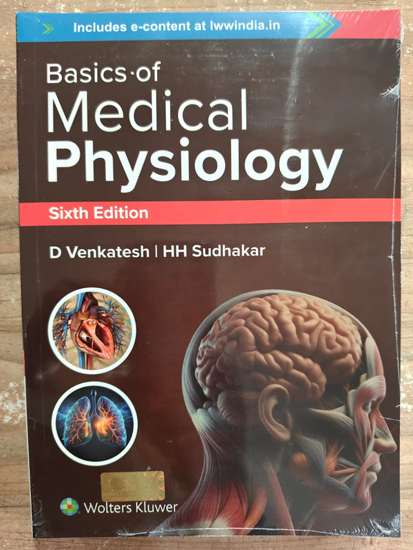Basics of Medical Physiology 6th Edition by D Venkatesh | HH Sudhakar