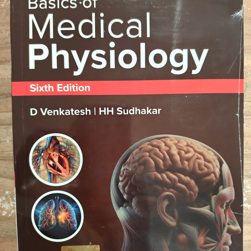 Basics of Medical Physiology 6th Edition by D Venkatesh | HH Sudhakar