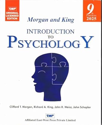 Introduction to Psychology – Morgan & King | 9th Edition (2025)