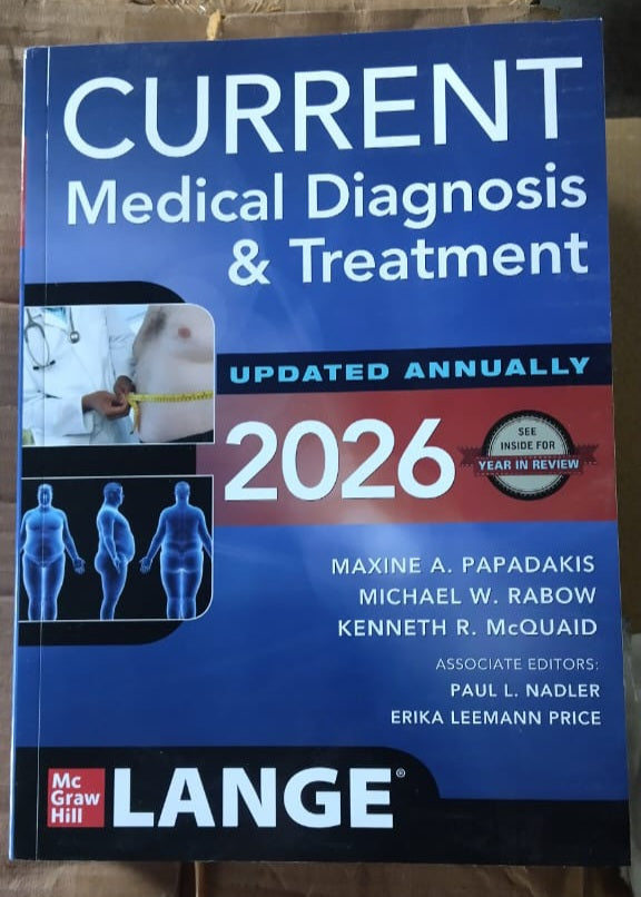Current Medical Diagnosis & Treatment 2026 - CMDT 2026 by Papadakis, Rabow & McQuaid