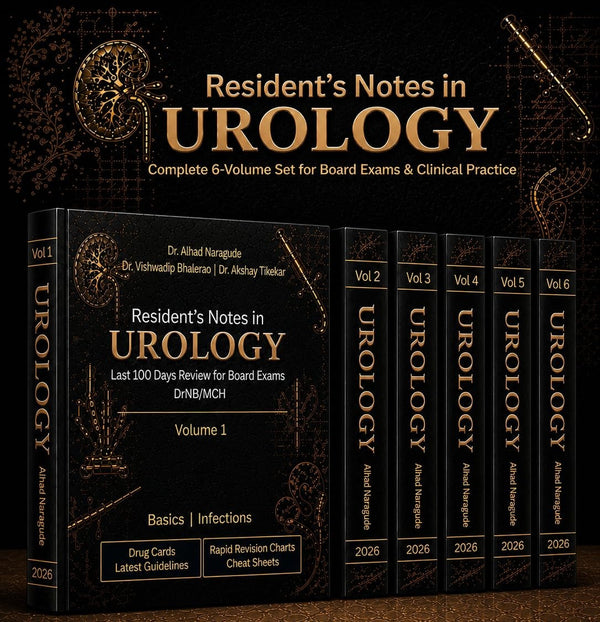 Resident's Notes in Urology – Complete 6-Volume Set (2026)
