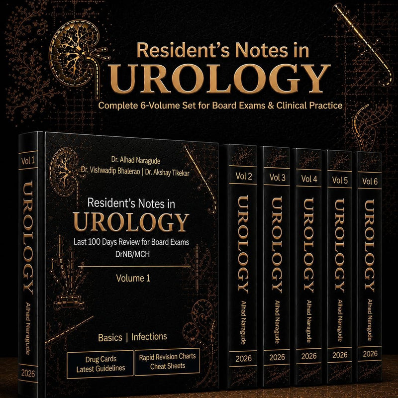 Resident's Notes in Urology – Complete 6-Volume Set (2026)