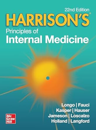 Harrison's Principles of Internal Medicine 22nd Edition (2025) – Vol 1 & 2 | Latest Harrison Internal Medicine Book Set (preorder)