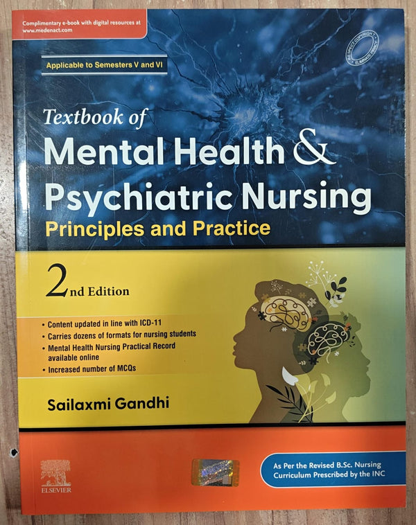 Textbook of Mental Health & Psychiatric  Nursing, Gandhi
