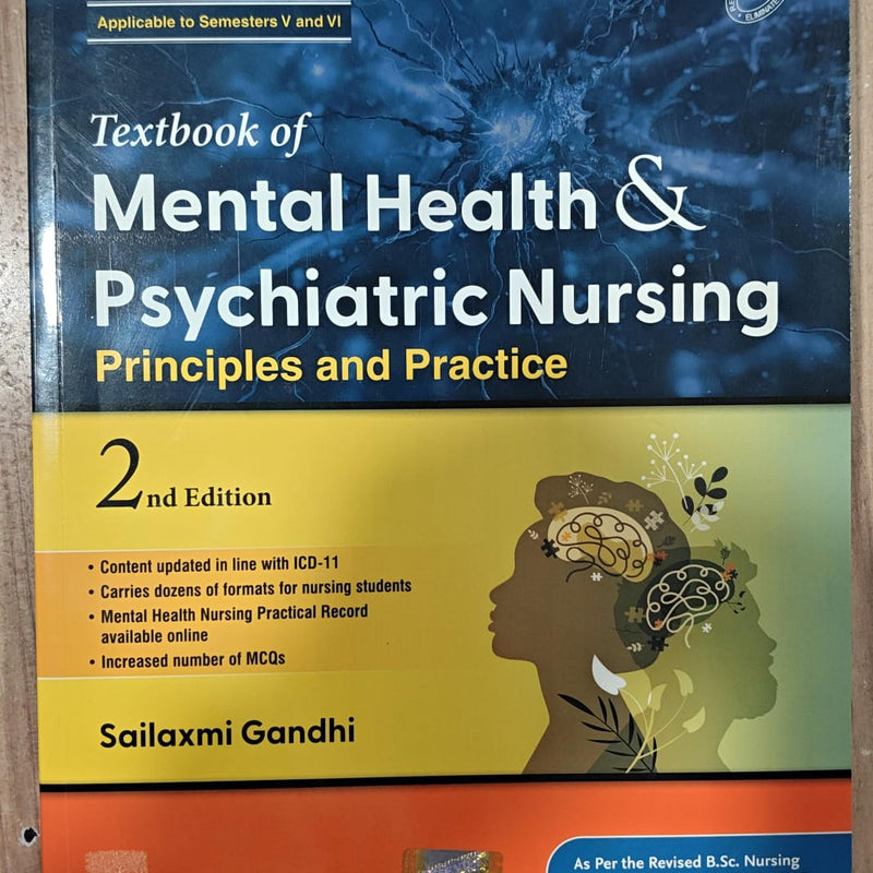 Textbook of Mental Health & Psychiatric  Nursing, Gandhi