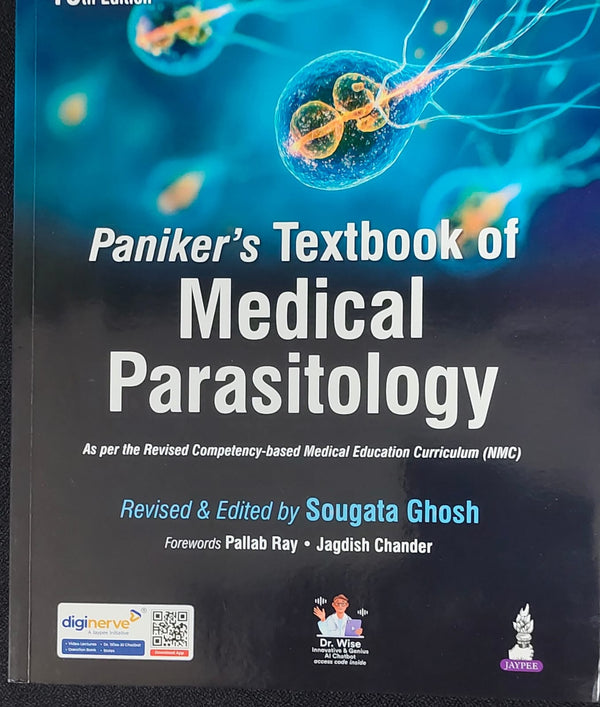 🦠 Paniker’s Textbook of Medical Parasitology – 10th Edition (2025) | Sougata Ghosh | Jaypee | CBME Aligned