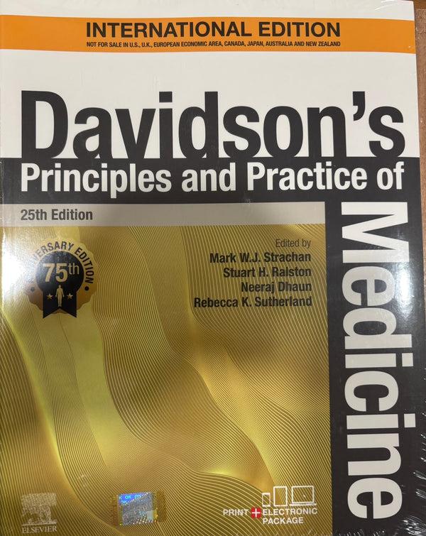 Davidson's Principles and Practice of Medicine 25th Edition (ready to dispatch)