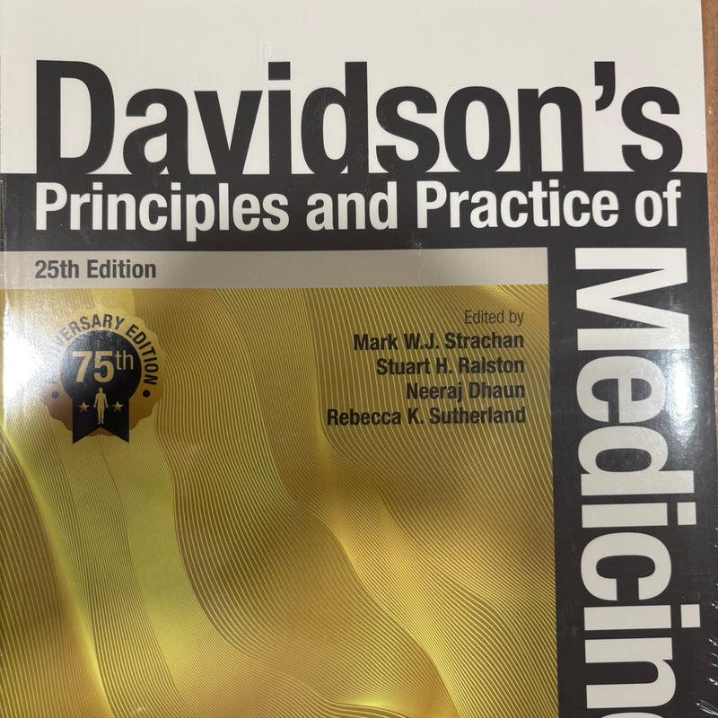 Davidson's Principles and Practice of Medicine 25th Edition (ready to dispatch)