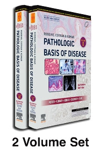 Robbins And Cotran Pathologic Basis Of Disease 11th SAE/2025 (2 Vols)+ Pathology at a Glance: A Complete Visual Guide with Mind Maps