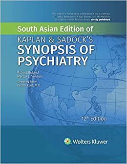 Kaplan and Sadock's Synopsis of Psychiatry, 12/e by Sadock