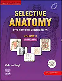 Selective Anatomy: Prep Manual for Undergraduates, Vol II, 2e by Vishram Singh