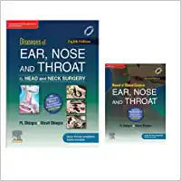 Diseases of Ear, Nose & Throat and Head & Neck Surgery, 8e & Manual of Clinical Cases in Ear, Nose and Throat, 2e by Dhingra