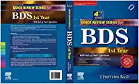 Quick Review Series for BDS 1st Year (Complimentary e-book with digital resources), 4e by Rao